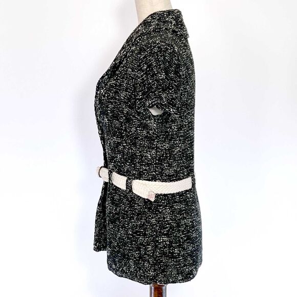 Classiques Entier Black Tweed Cardigan Medium - Picture 2 of 7